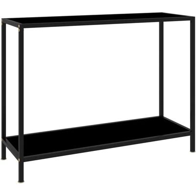vidaXL Konsoletisch Schwarz 100x35x75 cm - Konsole Tisch vidaXL Konsoletisch Schwarz 100x35x75 cm - Konsole Tisch