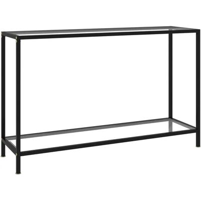 vidaXL Konsoletisch Transparent 120x35x75 cm gehärtetes Glas - Konsole vidaXL Konsoletisch Transparent 120x35x75 cm gehärtetes Glas - Konsole