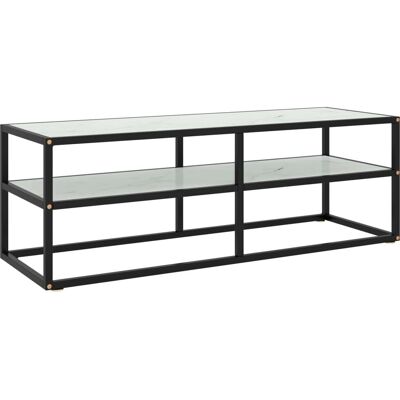 vidaXL 322861 Meuble TV noir et blanc - TV cabinet - Publicité vidaXL 322861 Meuble TV noir et blanc - TV cabinet - Publicité