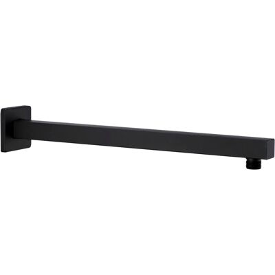 vidaXL Quadratischer Edelstahl Duscharm - 40cm - Schwarz - Duscharm vidaXL Quadratischer Edelstahl Duscharm - 40cm - Schwarz - Duscharm