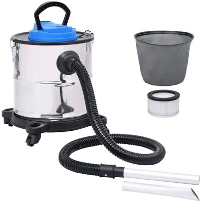 Maisonchic - Aspirateur à cendres - Argenté - 1200W Filtre HEPA 20L Acier inoxydable Maisonchic - Aspirateur à cendres - Argenté - 1200W Filtre HEPA 20L Acier inoxydable
