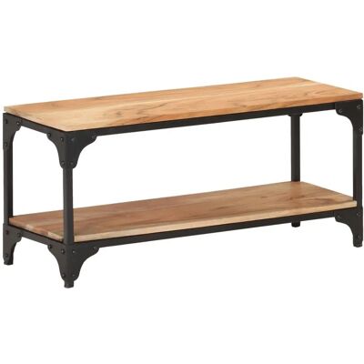 VidaXL 320260 Salontafel - Industriële Massief Acaciahout VidaXL 320260 Salontafel - Industriële Massief Acaciahout