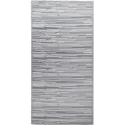 vidaXL Udendørs Grå Tæppe 160x230 cm PP Balkon Terrasse vidaXL Udendørs Grå Tæppe 160x230 cm PP Balkon Terrasse