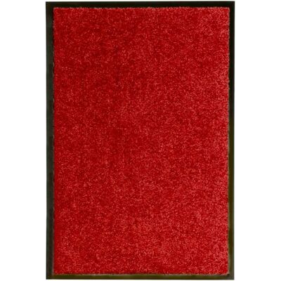 Tapis d'entrée lavable rouge 40x60 cm - Tapis - Publicité Tapis d'entrée lavable rouge 40x60 cm - Tapis - Publicité