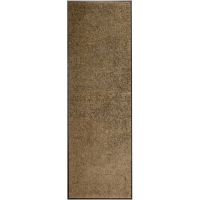 vidaXL Waschbarer Brown Eingangsmatte für Haus Garten vidaXL Waschbarer Brown Eingangsmatte für Haus Garten