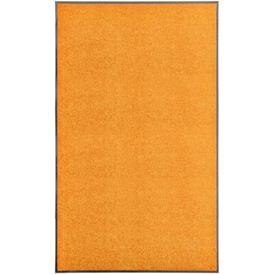 vidaXL Waschbarer orangefarbener Fußmatte - Eingangsmatte für Haus & Garten vidaXL Waschbarer orangefarbener Fußmatte - Eingangsmatte für Haus & Garten
