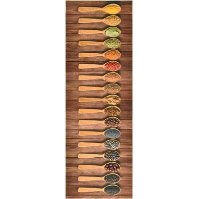 vidaXL Køkken Gulvmåtte Vaskbar Flerfarvet 60x180 cm - Måtte vidaXL Køkken Gulvmåtte Vaskbar Flerfarvet 60x180 cm - Måtte