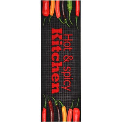 vidaXL Køkken Gulvmatte Vaskbar Hot&Spicy 45x150 cm Flerfarvet - Gulvmatte vidaXL Køkken Gulvmatte Vaskbar Hot&Spicy 45x150 cm Flerfarvet - Gulvmatte