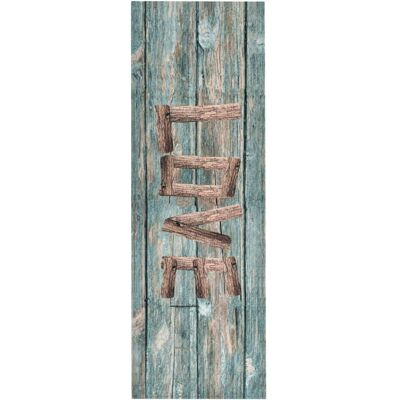 vidaXL Køkkenmåtte Vaskbar Kærlighed 45x150 cm Flerfarvet - Måtte vidaXL Køkkenmåtte Vaskbar Kærlighed 45x150 cm Flerfarvet - Måtte