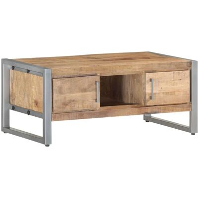 VidaXL 323489 Kahvipöytä - Mangopuuta - Moderni minimalistinen VidaXL 323489 Kahvipöytä - Mangopuuta - Moderni minimalistinen