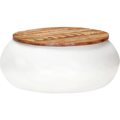 vidaXL 323534 Mesa de Café de Madera Reciclada - Mesa de Café vidaXL 323534 Mesa de Café de Madera Reciclada - Mesa de Café