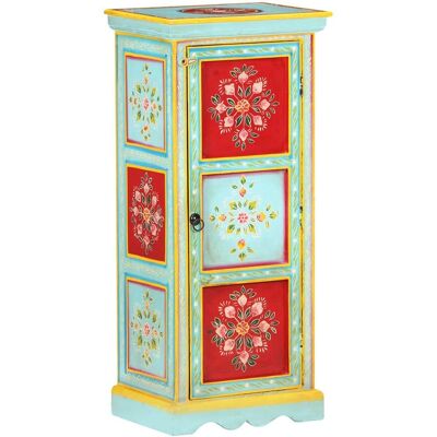 Buffet en mangue peint à la main vidaXL - Armoire en bois massif - Publicité Buffet en mangue peint à la main vidaXL - Armoire en bois massif - Publicité