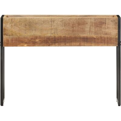 vidaXL Pflanzkübel aus Mangoholz - 90x20x68 cm - Braun vidaXL Pflanzkübel aus Mangoholz - 90x20x68 cm - Braun
