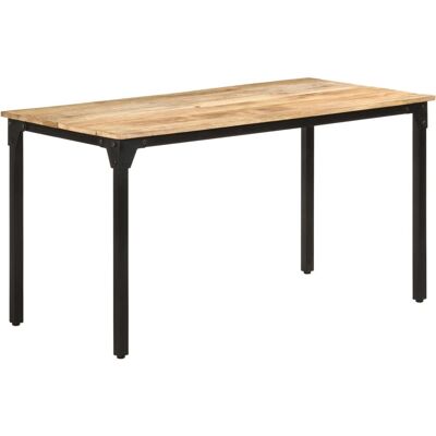 vidaXL Mango Holz Esstisch 140x70x76 cm vidaXL Mango Holz Esstisch 140x70x76 cm
