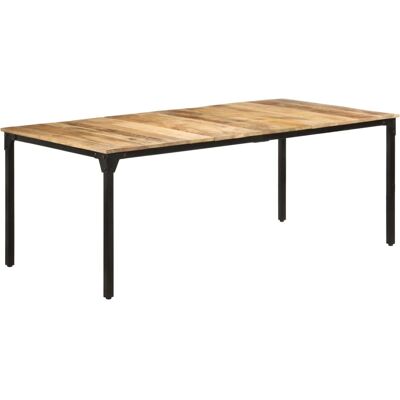 vidaXL 96868 Eettafel van ruw mangohout - Eettafel vidaXL 96868 Eettafel van ruw mangohout - Eettafel