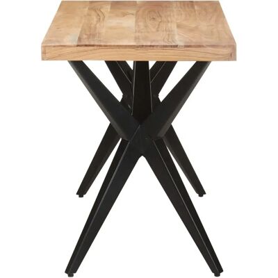 vidaXL Esstisch aus Akazienholz 120x60x76cm - Esstisch vidaXL Esstisch aus Akazienholz 120x60x76cm - Esstisch