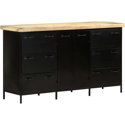 VidaXL 323574 Buffet en mango rustique - Mobilier salon - Publicité VidaXL 323574 Buffet en mango rustique - Mobilier salon - Publicité