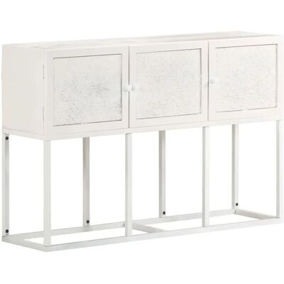 vidaXL 115x30x76 cm Mangoholz Sideboard - Aufbewahrungs- und Stauraummöbel vidaXL 115x30x76 cm Mangoholz Sideboard - Aufbewahrungs- und Stauraummöbel