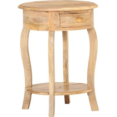 vidaXL Mangoholz Beistelltisch - 37x37x61 cm - Brun - Beistelltisch vidaXL Mangoholz Beistelltisch - 37x37x61 cm - Brun - Beistelltisch