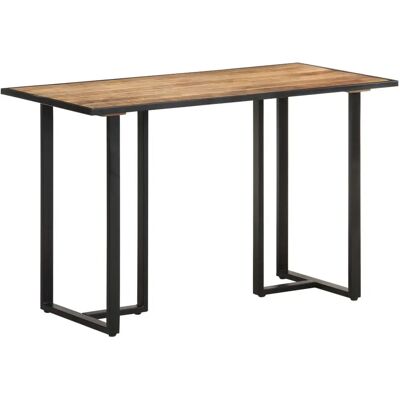 vidaXL 120 cm Mangoholz Esstisch - Küche Esszimmer Möbel vidaXL 120 cm Mangoholz Esstisch - Küche Esszimmer Möbel