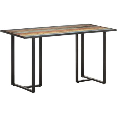 vidaXL 140cm Esstisch aus recyceltem Holz - Esstisch vidaXL 140cm Esstisch aus recyceltem Holz - Esstisch