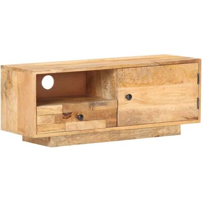 vidaXL Gabinete de TV de madera de mango maciza - TV cabinet vidaXL Gabinete de TV de madera de mango maciza - TV cabinet