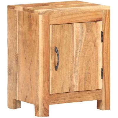 vidaXL Nachttisch aus massivem Akazienholz Schlafzimmer Holz vidaXL Nachttisch aus massivem Akazienholz Schlafzimmer Holz