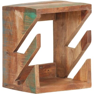 vidaXL Wandmontierter Skateboard-Halter aus recyceltem Holz - Wandmontage vidaXL Wandmontierter Skateboard-Halter aus recyceltem Holz - Wandmontage