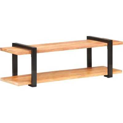 vidaXL Massivt akacietræ TV-skab - 130x40x40 cm - TV-møbel vidaXL Massivt akacietræ TV-skab - 130x40x40 cm - TV-møbel