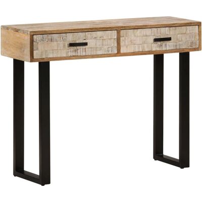 vidaXL Konsolentisch - Mangoholz - 100x30x75cm vidaXL Konsolentisch - Mangoholz - 100x30x75cm