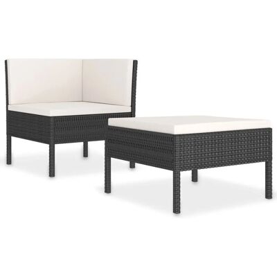 VidaXL Gartenset - Wetterfester PE Rattan, Modulares Design VidaXL Gartenset - Wetterfester PE Rattan, Modulares Design