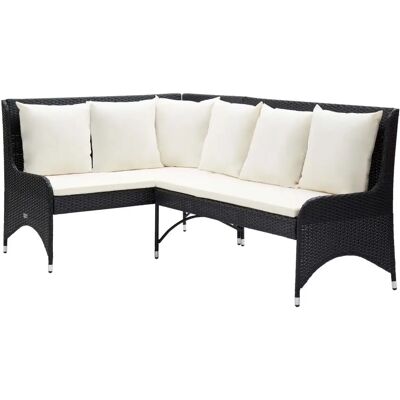 vidaXL Garten Ecksofa - Modular wetterfeste Gartensitzgruppe vidaXL Garten Ecksofa - Modular wetterfeste Gartensitzgruppe