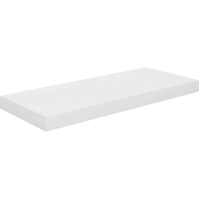 vidaXL Weiße MDF Wandregal - 60x23,5x3,8 cm - Regal vidaXL Weiße MDF Wandregal - 60x23,5x3,8 cm - Regal