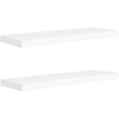 vidaXL Nova Set van 2 zwevende muurplanken - Muurplanken vidaXL Nova Set van 2 zwevende muurplanken - Muurplanken