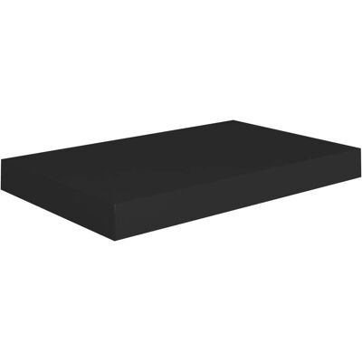 vidaXL Zwarte Wandplank 40x23x3,8cm MDF - Display & Opslag vidaXL Zwarte Wandplank 40x23x3,8cm MDF - Display & Opslag