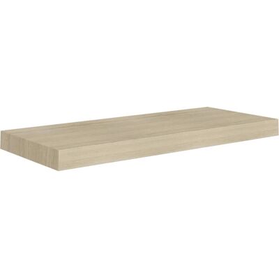 vidaXL Wandplank 323874 Eiken - MDF & Metaal - 60x23.5cm vidaXL Wandplank 323874 Eiken - MDF & Metaal - 60x23.5cm