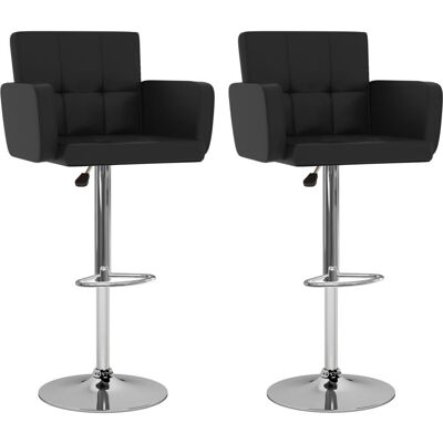 VidaXL 438246 Schwarzer Barhocker - Bar Stool VidaXL 438246 Schwarzer Barhocker - Bar Stool