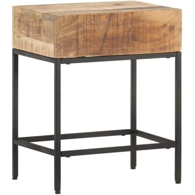 vidaXL 320938 Solide Mango-Holz Beistelltisch - 40x30x50 cm vidaXL 320938 Solide Mango-Holz Beistelltisch - 40x30x50 cm