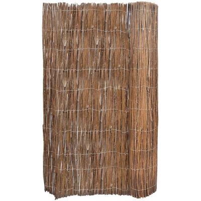 vidaXL Ogrodzenie z wierzby 5x1 m - Bariera ogrodowa vidaXL Ogrodzenie z wierzby 5x1 m - Bariera ogrodowa