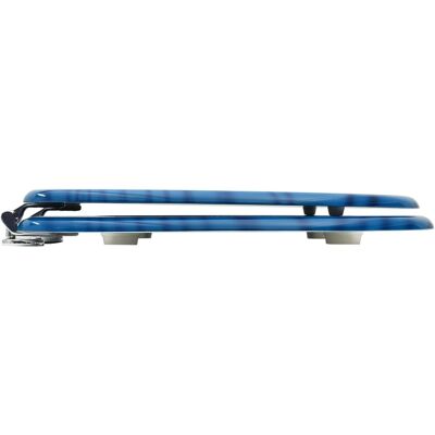 vidaXL WC-Sitz mit Abdeckung - Blau Wasser Tropfen - Langlebig MDF vidaXL WC-Sitz mit Abdeckung - Blau Wasser Tropfen - Langlebig MDF