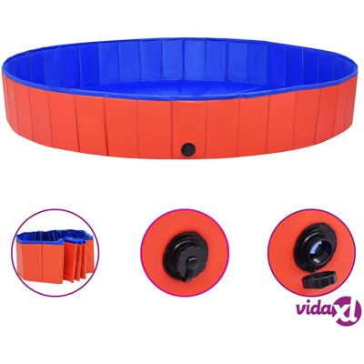 vidaXL Hundepool Faltbar Rot - Hundepool vidaXL Hundepool Faltbar Rot - Hundepool
