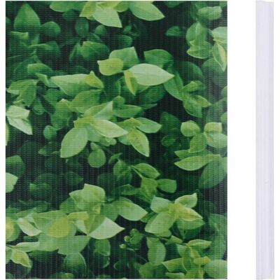 vidaXL Gartenschutzzaun PVC 35 x 0,19 m Grün Sichtschutz vidaXL Gartenschutzzaun PVC 35 x 0,19 m Grün Sichtschutz
