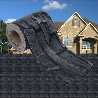 vidaXL Panel prywatności do ogrodu PVC 35x0,19 m Wygląd kamienia - Panel prywatności do ogrodu vidaXL Panel prywatności do ogrodu PVC 35x0,19 m Wygląd kamienia - Panel prywatności do ogrodu