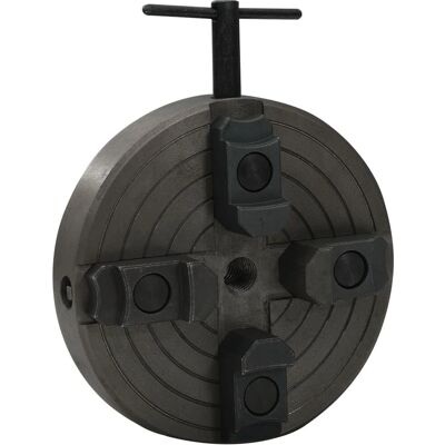 vidaXL 4-Jaw Holzspanngriff - Stahl Schwarz - Holzspindelzubehör vidaXL 4-Jaw Holzspanngriff - Stahl Schwarz - Holzspindelzubehör