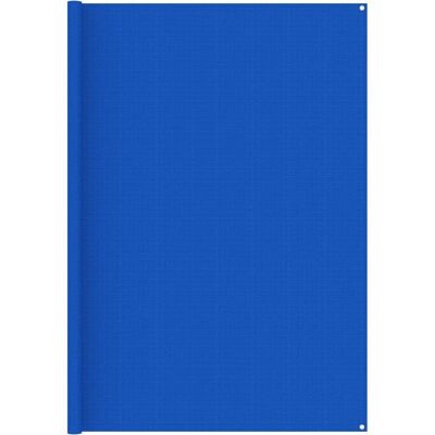 vidaXL Zeltteppich 250x550 cm Blau - Zeltteppich vidaXL Zeltteppich 250x550 cm Blau - Zeltteppich