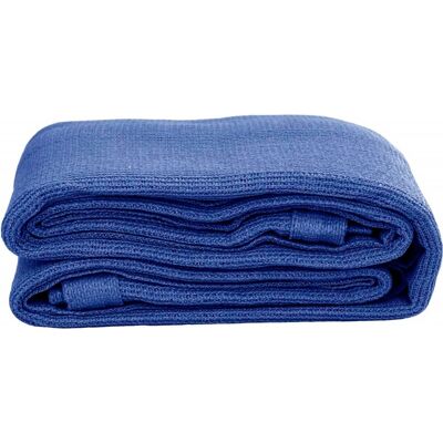 vidaXL Zeltteppich 400x400 cm Blau HDPE Outdoor Teppich vidaXL Zeltteppich 400x400 cm Blau HDPE Outdoor Teppich