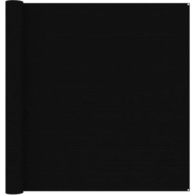 vidaXL Dywan na namiot 300x500 cm Czarny - Dywan na namiot vidaXL Dywan na namiot 300x500 cm Czarny - Dywan na namiot