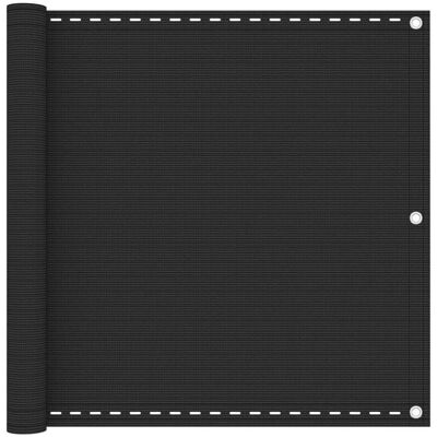 vidaXL - Balcony Screen - Anthracite - 90x500 cm - Balcony screen vidaXL - Balcony Screen - Anthracite - 90x500 cm - Balcony screen