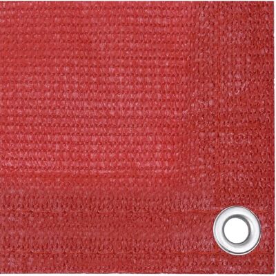 vidaXL Balkon Sichtschutz Rot 120x500 cm HDPE - Balkon Sichtschutz vidaXL Balkon Sichtschutz Rot 120x500 cm HDPE - Balkon Sichtschutz