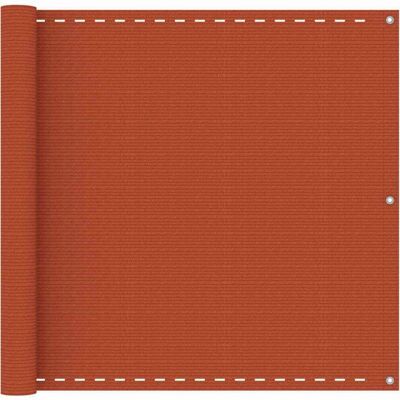 vidaXL Balkon Sichtschutz Orange 90x500 cm HDPE Outdoor Privatsphäre vidaXL Balkon Sichtschutz Orange 90x500 cm HDPE Outdoor Privatsphäre